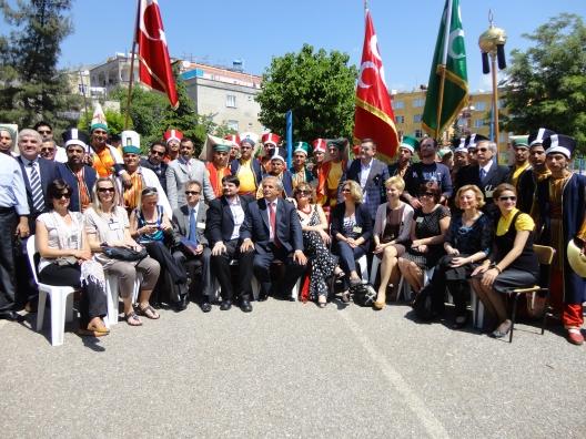 A török iskola delegációjával
